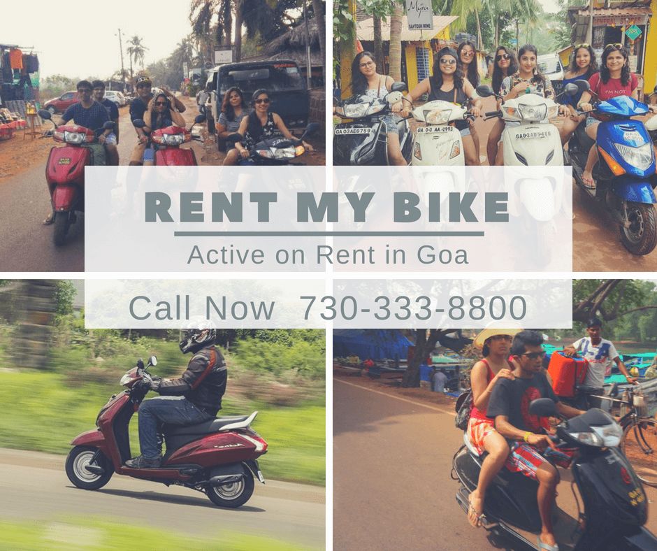 Activa On Rent in Goa